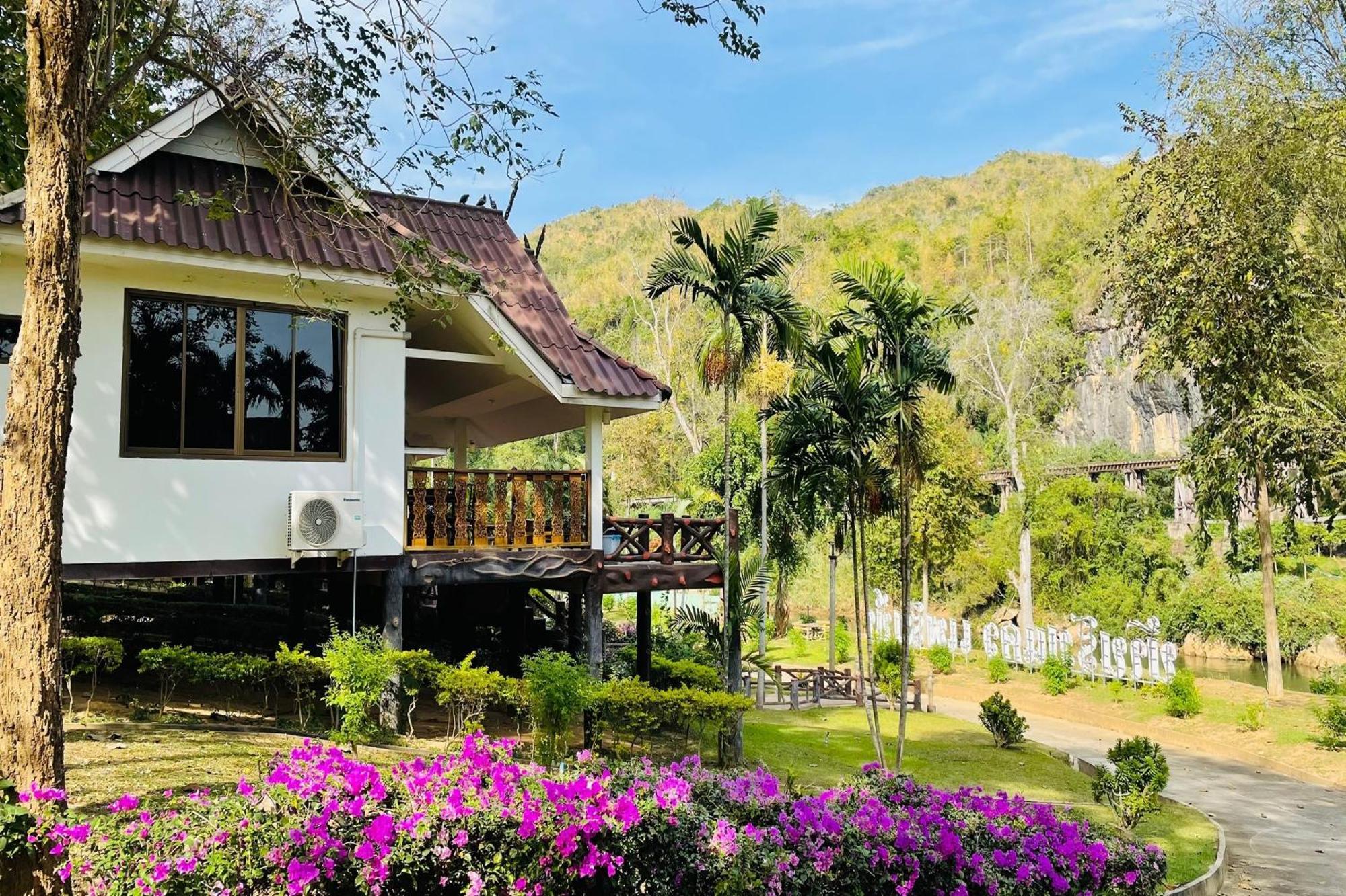 Baan Rim Kwai Paerimnam Resort Kanchanaburi Exterior foto